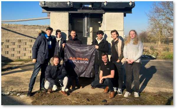 L'équipe d'Alpha Impulsion - photo de groupe